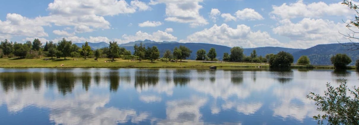 Les Lacs d'Auvergne au camping les Vernières à la bourboule