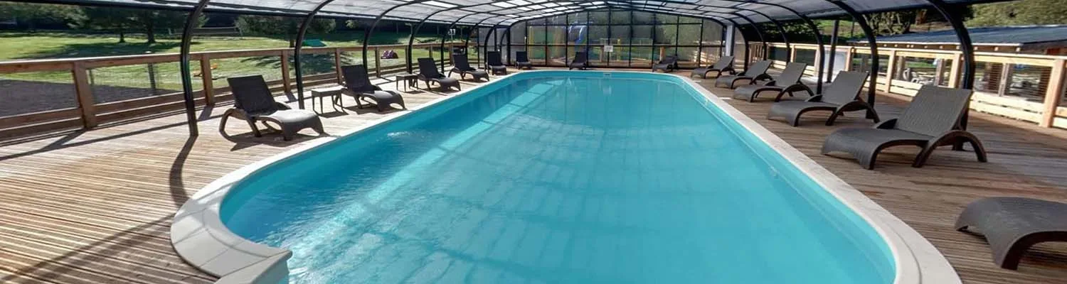 Piscine du Camping Les Vernières à La Bourboule